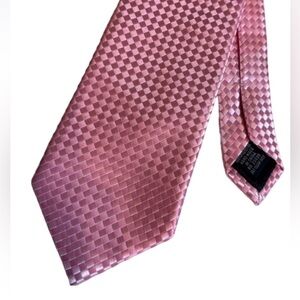 Pierre Cardin light pink polyester necktie New